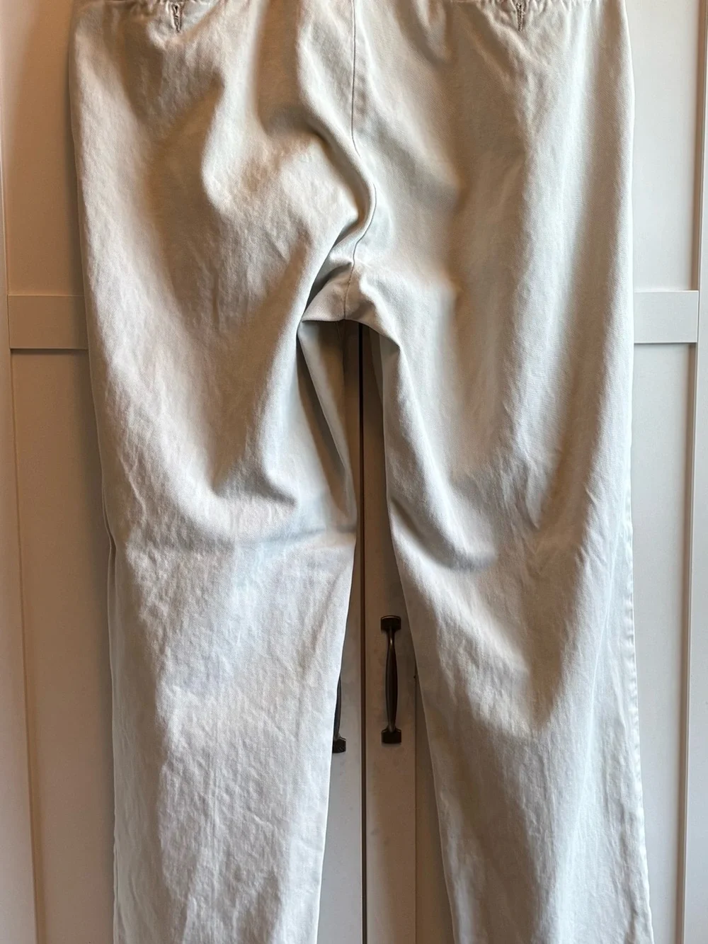 VTG Polo Ralph Lauren Andrew Pant Mens 36x31 Khaki Pleated Chino Cotton Preppy